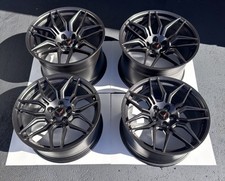 Genuine OEM C8 Corvette Z06 Forged Wheels 20 21 Dark Titanium Gray Spider