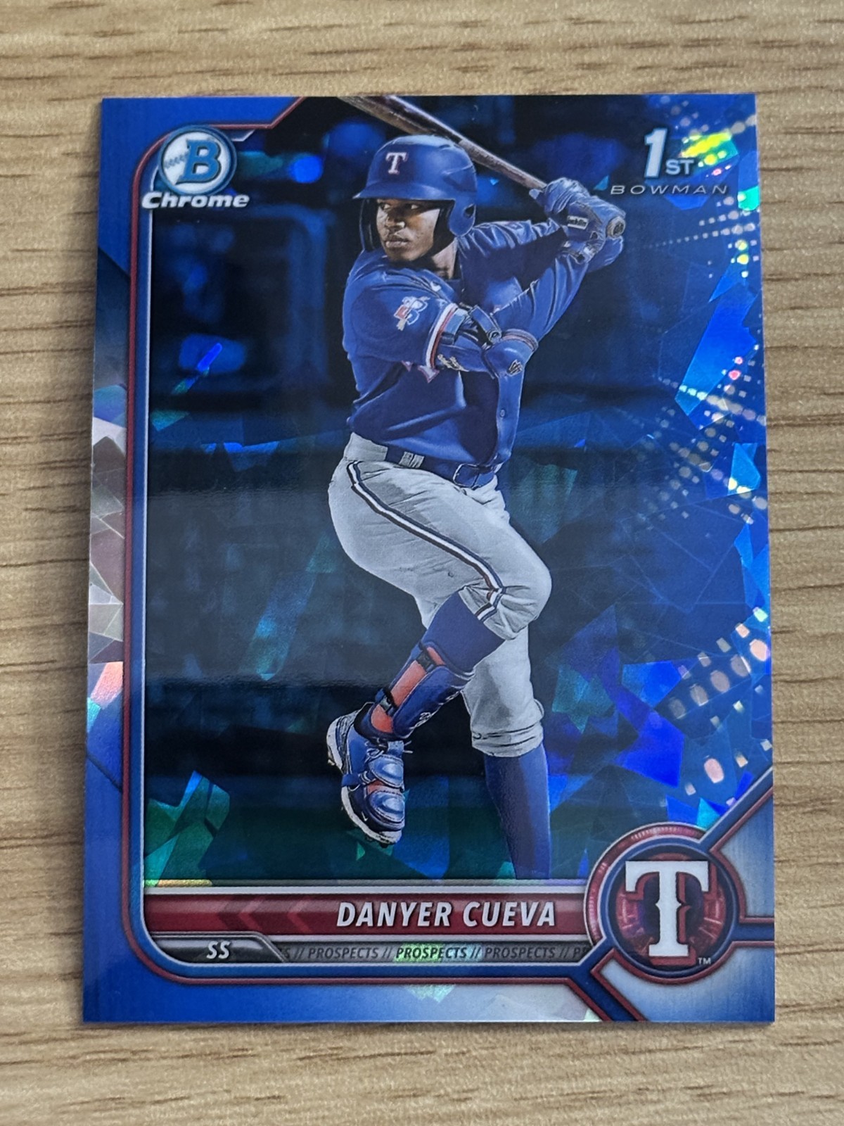 2022 Bowman Chrome Sapphire Edition -  Danyer Cueva 1ST CARD #BCP-173