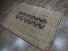 Authentic Vintage Turkish Rug,Geometric Turkish Anatolian Rug 3.4x4.6 Ft — photo 6
