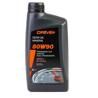 DRIVE+ 80W90 GL5 Getriebeöl 1L - Hochleistungs-Schaltgetriebeöl