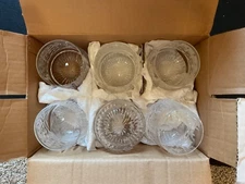 Set of 6 Vintage Waterford 9 oz Tumblers w/ Box Republic Ireland Free Shipping