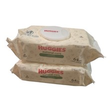 2 Pack Huggies Natural Sensitive Fragrance Free