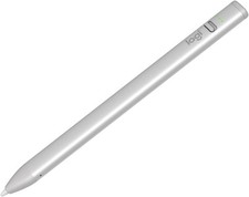 Logitech Crayon Digital Pencil for iPad iPads with USB-C Ports - Silver Renew