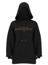 VICTORIA'S SECRET FASHION SHOW 2025 RHINESTONE BLACK HOODIE XL
