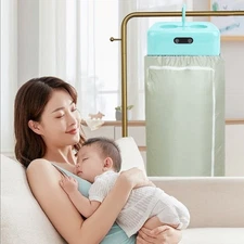 Séchoir portable à linge pliable multifonctionnel Petite machine à sécher électrique