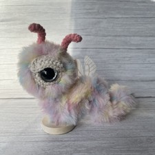 ooak worm plush, Soft toy handmade, Crochet Amigurumi, Unique Soft toy Gift