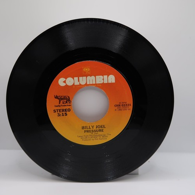 #ad BILLY JOEL – Pressure 7quot; Single Record 1982 Promo Columbia Pop Rock 45 RPM $8.99