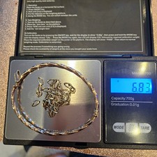9ct Yellow Scrap Gold - 6.83g - Bracelets No Stones (35 Gold Links)