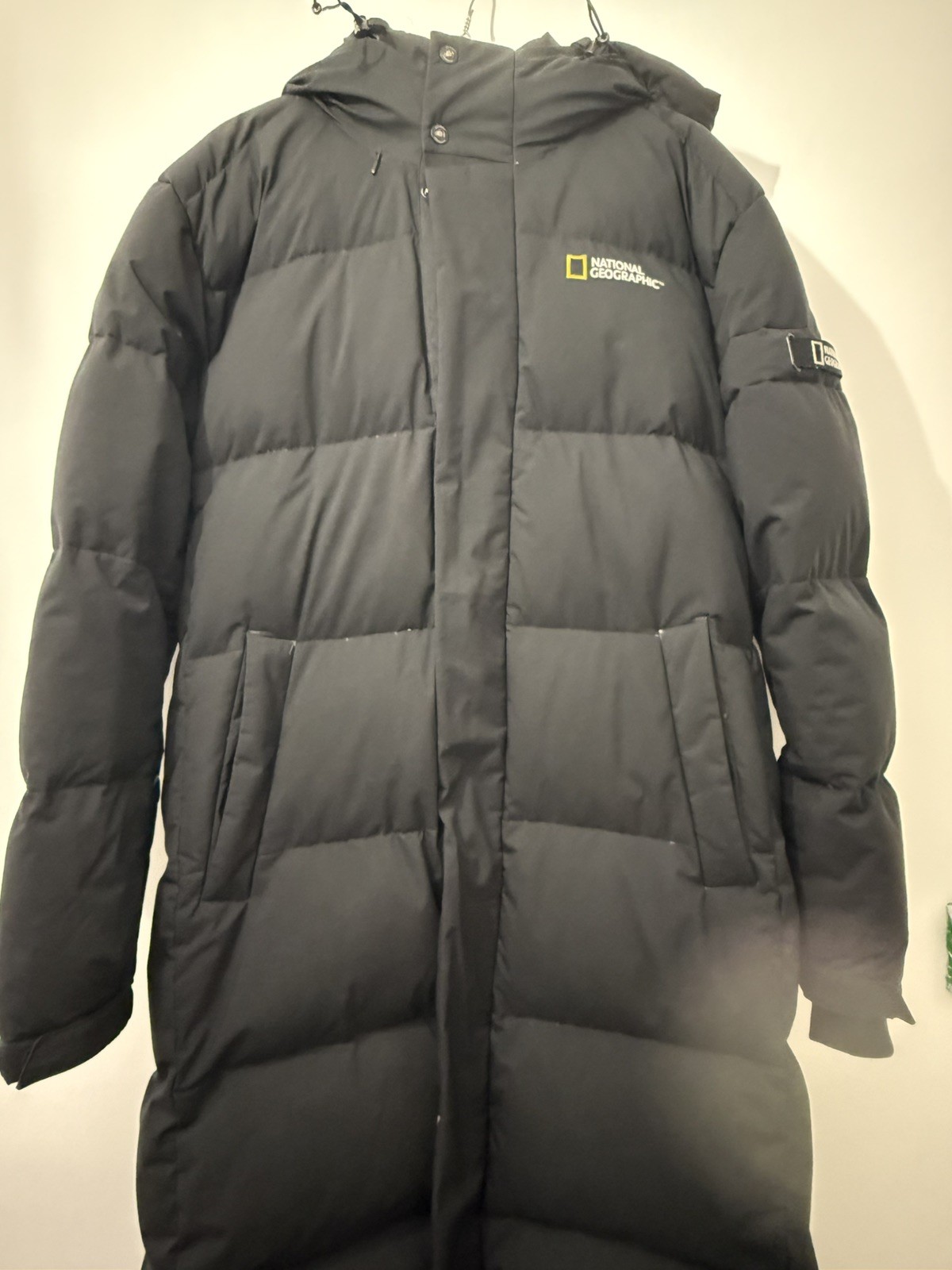 NATIONAL GEOGRAPHIC CAIMAN PRO LONG DOWN JACKET BLACK XL image 5