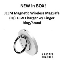 NEW in BOX! JEEM Magnetic Wireless Magsafe (Q...