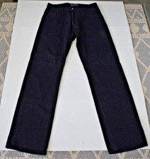 Vintage Levis Silver Tab Jeans Size W32 L34 2001 Black Loose Fit Made USA