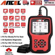Ancel Vd700-us All System Car Diagnostic Tool Scanner For Vw Audi Seat Skoda Vag
