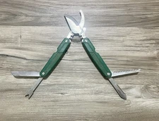 Green Folding Pocket Knife Grafting/Budding/Pruning/Garden Multi Tool