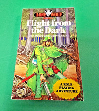 Flight From The Dark ***1st/1st SPARROW EDITION!!*** Joe Dever Lone Wolf #1