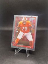 Tristan Wirfs 2025 Topps Chrome Base Card #287 Tampa Bay Buccaneers