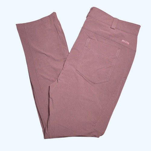 Duluth Trading Co Flexpedition Slim Leg Pants Mauve Plum Womens 18x31 Hiking