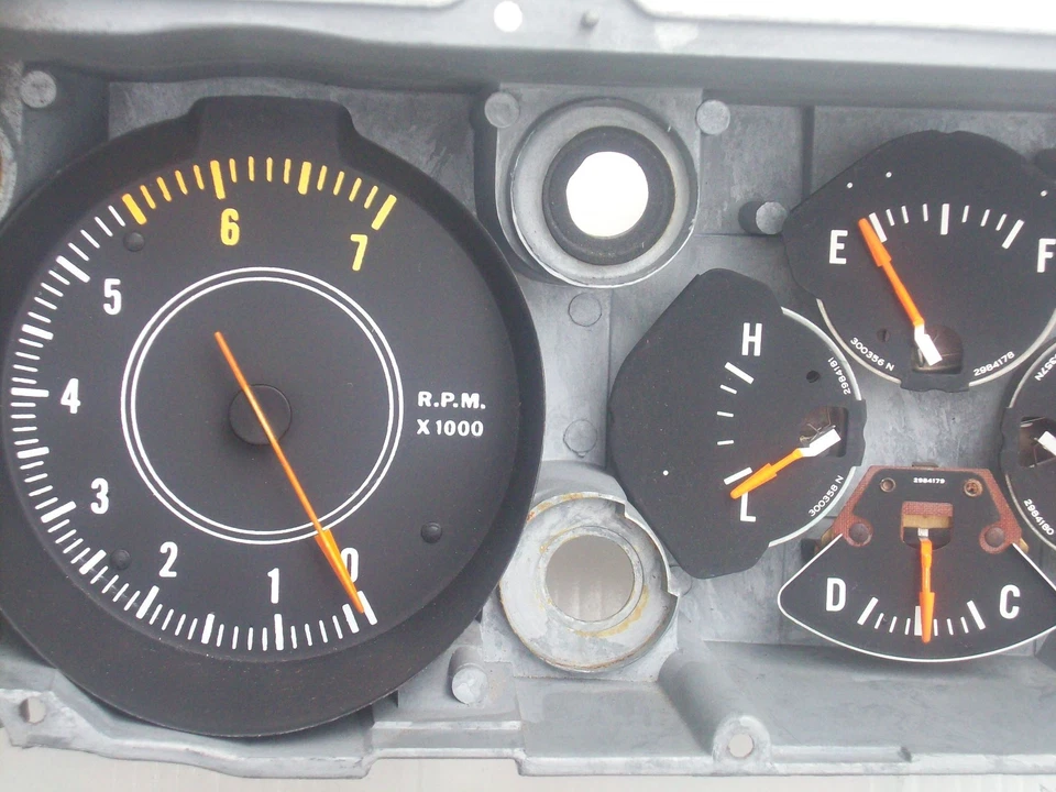 Комплект датчиков ралли 1972-1974 Dodge Challenger Plymouth Barracuda - Изображение 3 из 4