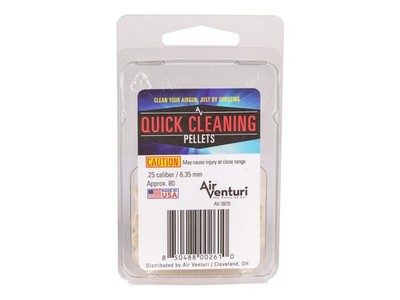 (NEW) Air Venturi Quick Cleaning Pellets .25 Cal, 80ct