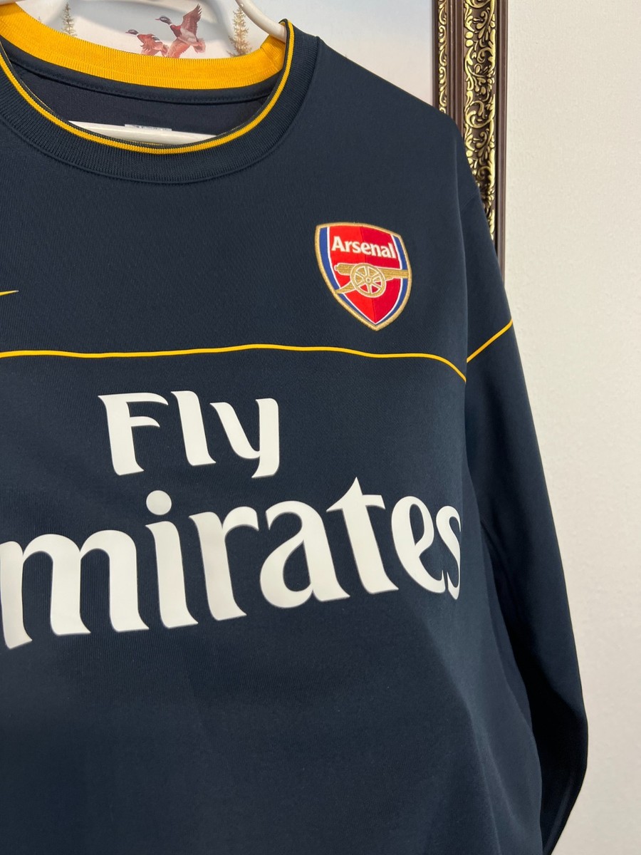 Vintage Nike Arsenal Football Sweatshirt Soccer Blue Track Top