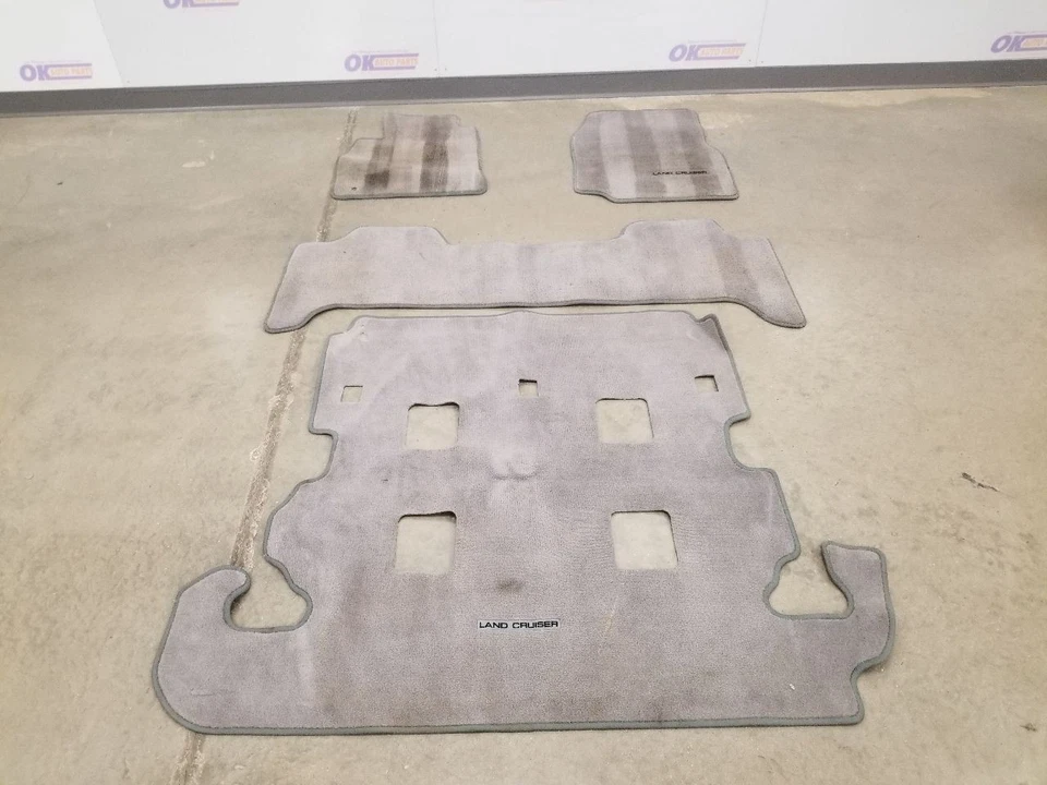 07 2007 TOYOTA LAND CRUISER JUEGO DE ALFOMBRILLAS GRIS  Foto 4 de 4