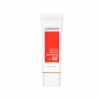 [AHOHAW] Inten Cure Shield Plus Sun Cream - 50ml (SPF50+ PA+++) / Free Gift