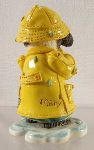 Figurina Mary's Moo Moos Cow I'm So Lucky You're My Ducky 1996 aprile Enesco - Foto 3 di 6