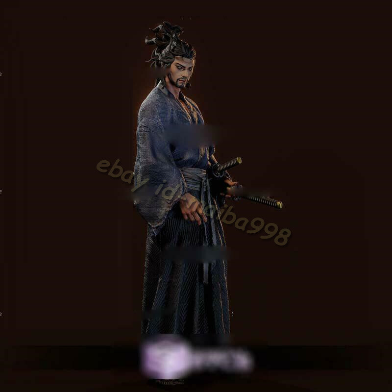 Miyamoto Musashi 3D Print Garage Kit Figure Model Kit Unpainted