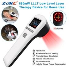 ZJKC 880mW LLLT Cold Laser Red Light Therapy Machine for Pain Relief Home Use