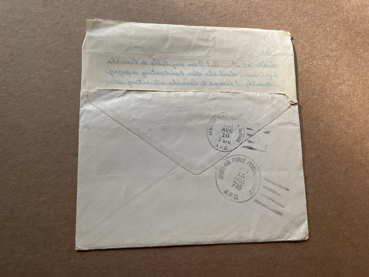 Japan 1951 Cover to US +Franking Sakura #C183 Pair +Famous