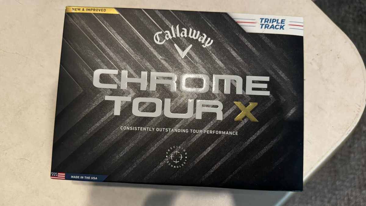 Callaway Chrome Tour X Golfbälle, Triple Track, Vorteilspack