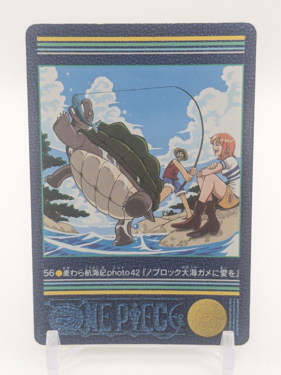 Luffy Nami One Piece #56 Visual Adventure Carddass frontispiece