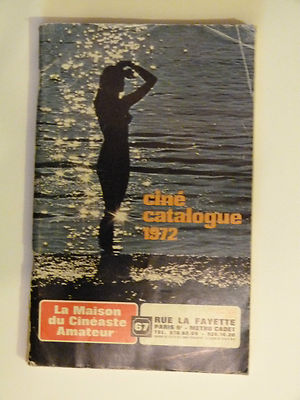 E7 FOTOKATALOG KINO 1972 PROJEKTIONSKAMERAS ABIME