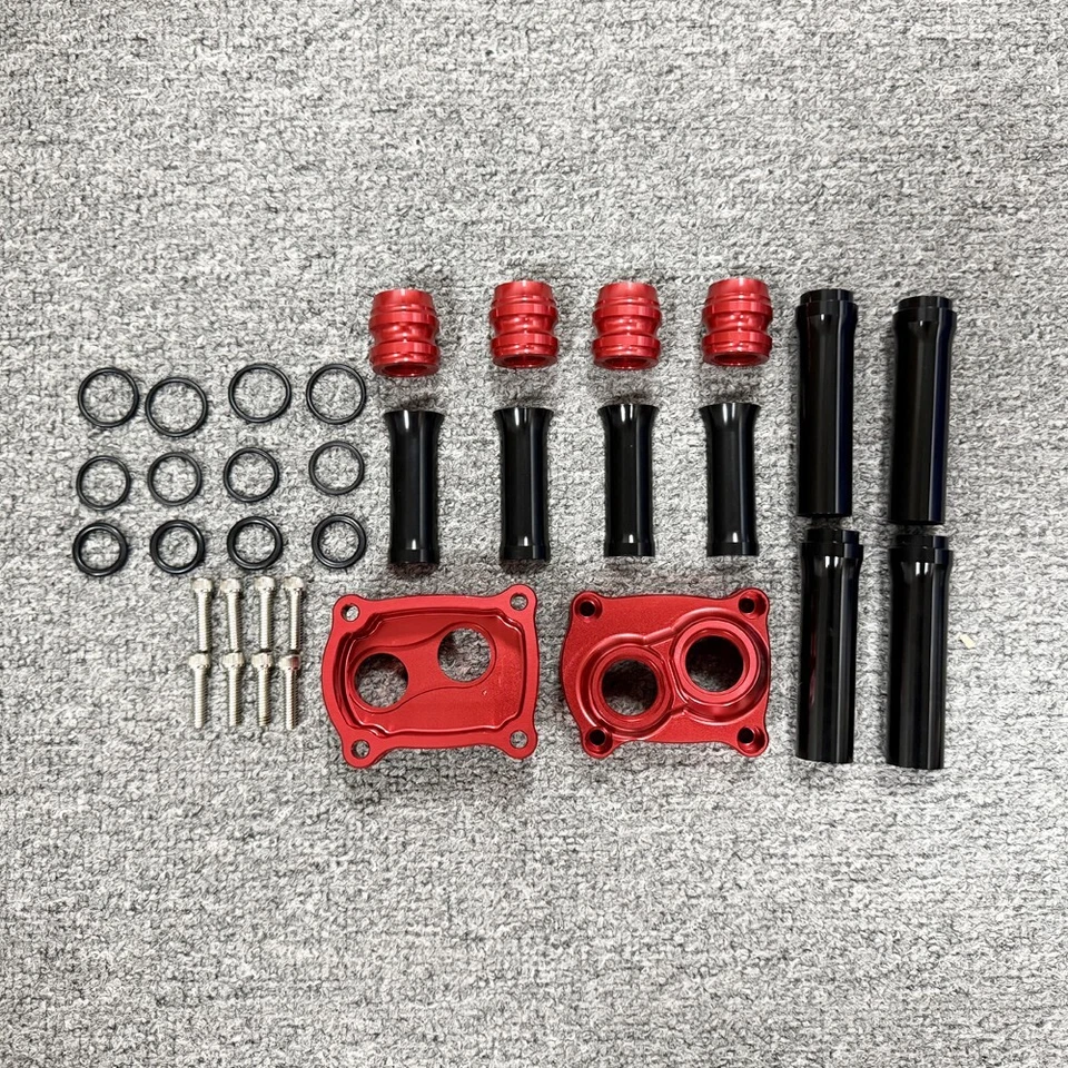 Lifter Blocks Billet Pushrod Tube Covers For Harley Milwaukee-Eight M8 engines - Image 2 of 2