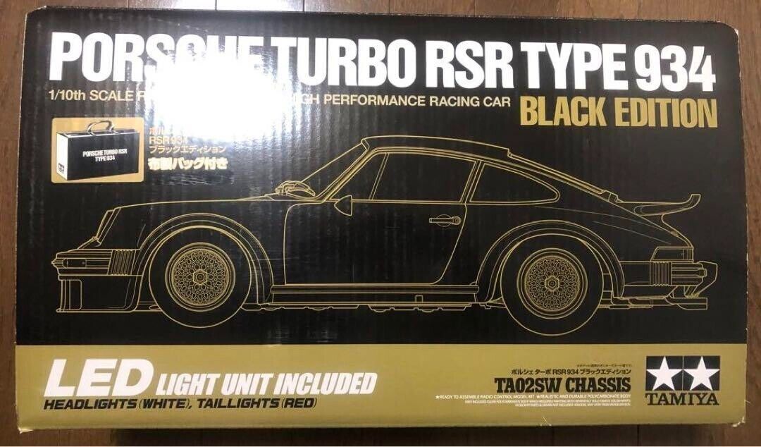 1/10 PORSCHE TURBO RSR TYPE 934 Black Edition Radio 1/10 PORSCHE TURBO RSR TYPE 934 Black Edition Radio
