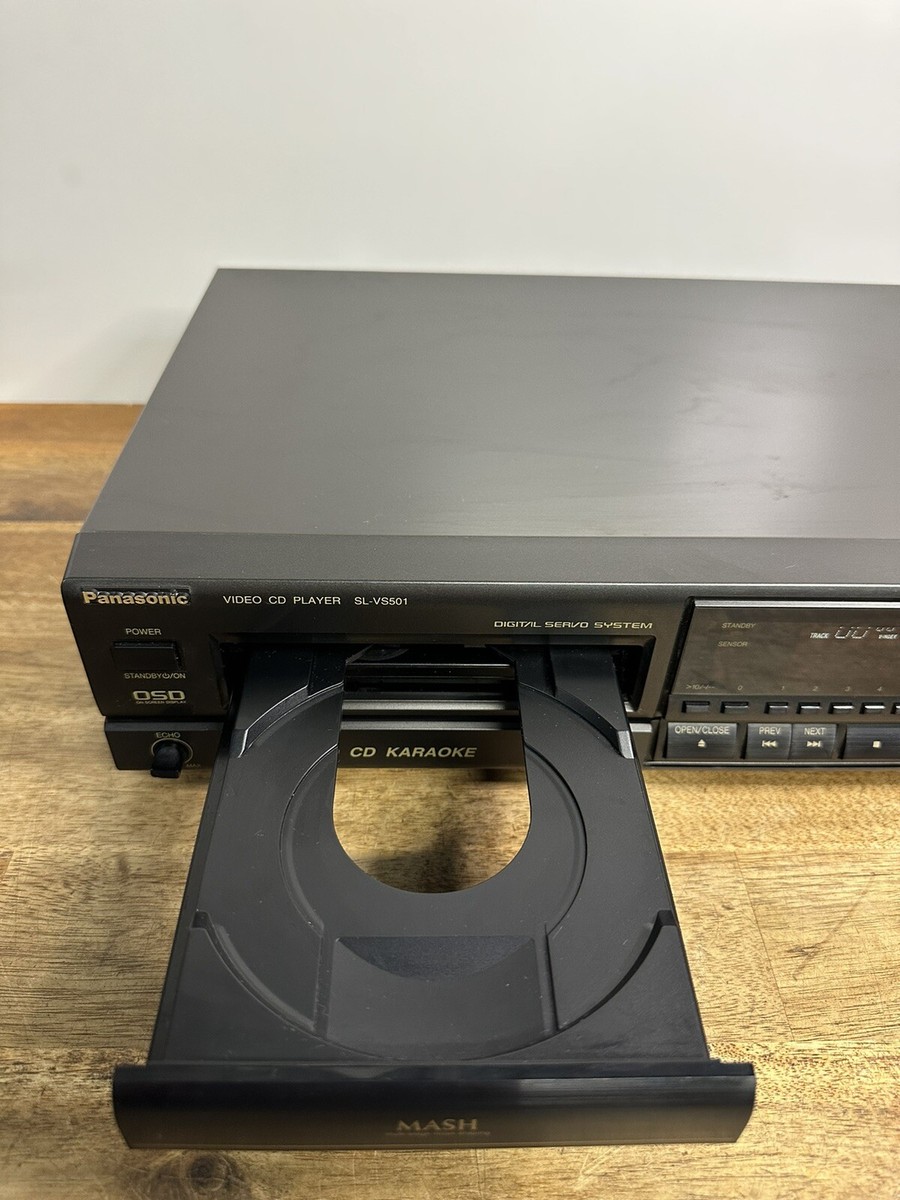 Panasonic SL-VS501 VCD Video CD Player with AV Cables PAL