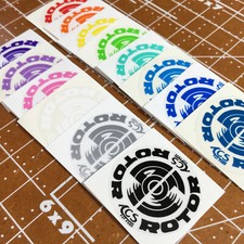 2 Restoration Vintage BMX ACS 45 Freestyle Stem Decals On Clear Choose Colors