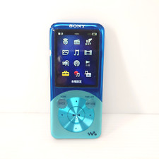 SONY Walkman NW-S754 Blue 8GB Portable Audio tested made in MALAYSIA