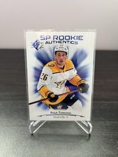 2021-22 NHL Upper Deck SP Hockey Rookie Authentics 129 Philip Tomasino