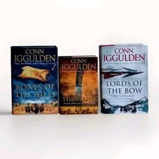 Conn Iggulden Books Bundle 3x Hardcover 1st Editions 2007/08 Conquerer Series