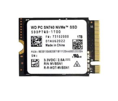 Western Digital WD SN740 1TB 2TB M.2 2230 NVMe SSD (Steam Deck, Asus ROG Ally)