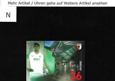 Reece Oxford - Handsignierte Autogrammkarte. Verein Saison Siehe Bild.
