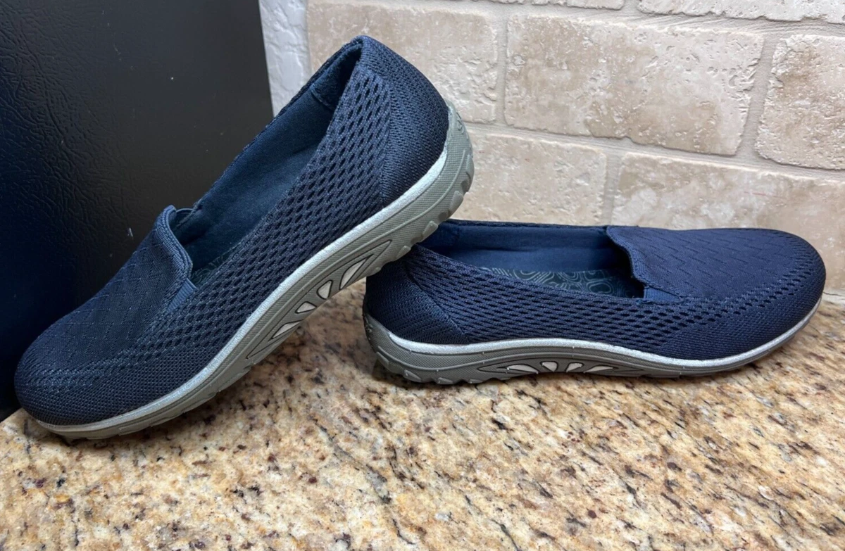 Skechers relaxed fit clearance memory foam blue