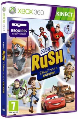 Xbox 360 Kinect Rush: Ein Disney Pixer Abenteuer NEUWERTIG Schnelle & KOSTENLOSE Lieferung UK Lager