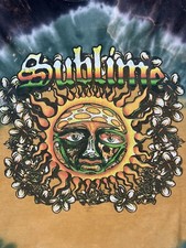 Sublime Band T-Shirt Double Sided Graphics Shirt Men's XL