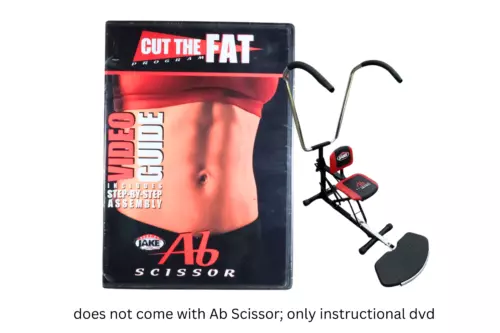 Body By Jake Cut the Fat Program Ab Scissor Assembly Instructions and Exercise