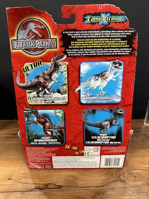 Jurassic Park JP3 III Night Velociraptor Nocturne Camo Xtreme Re
