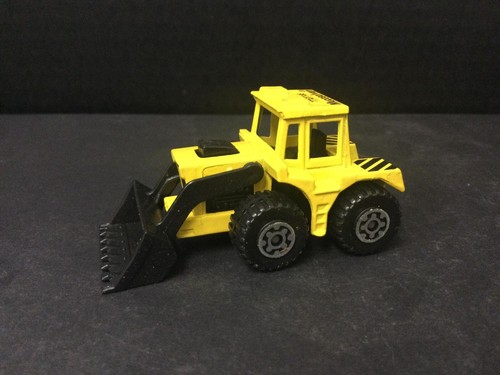Pala Tractor Thomae Mucosolvan 1976 Matchbox Bulldozer Amarillo - Imagen 2 de 6
