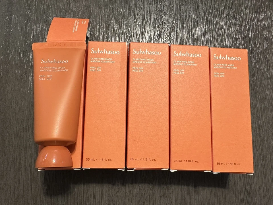 Mascarilla clarificante Sulwhasoo 35 ml x 5 piezas (175 ml) muestra máscara despegable versión más nueva Foto 2 de 4
