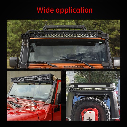 Barra de luz de trabajo LED triple fila para Polaris Ranger XP 1000 NORTHSTAR UTV 40/42 pulgadas - Imagen 12 de 15