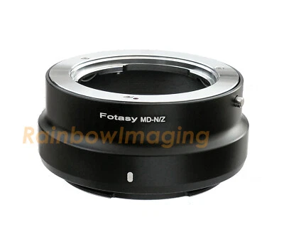 FOTASY Minolta MD Lens to Nikon Z Mount Z6II Z7II Z30 Z fc Z9 Mirrorless Camera Adapter